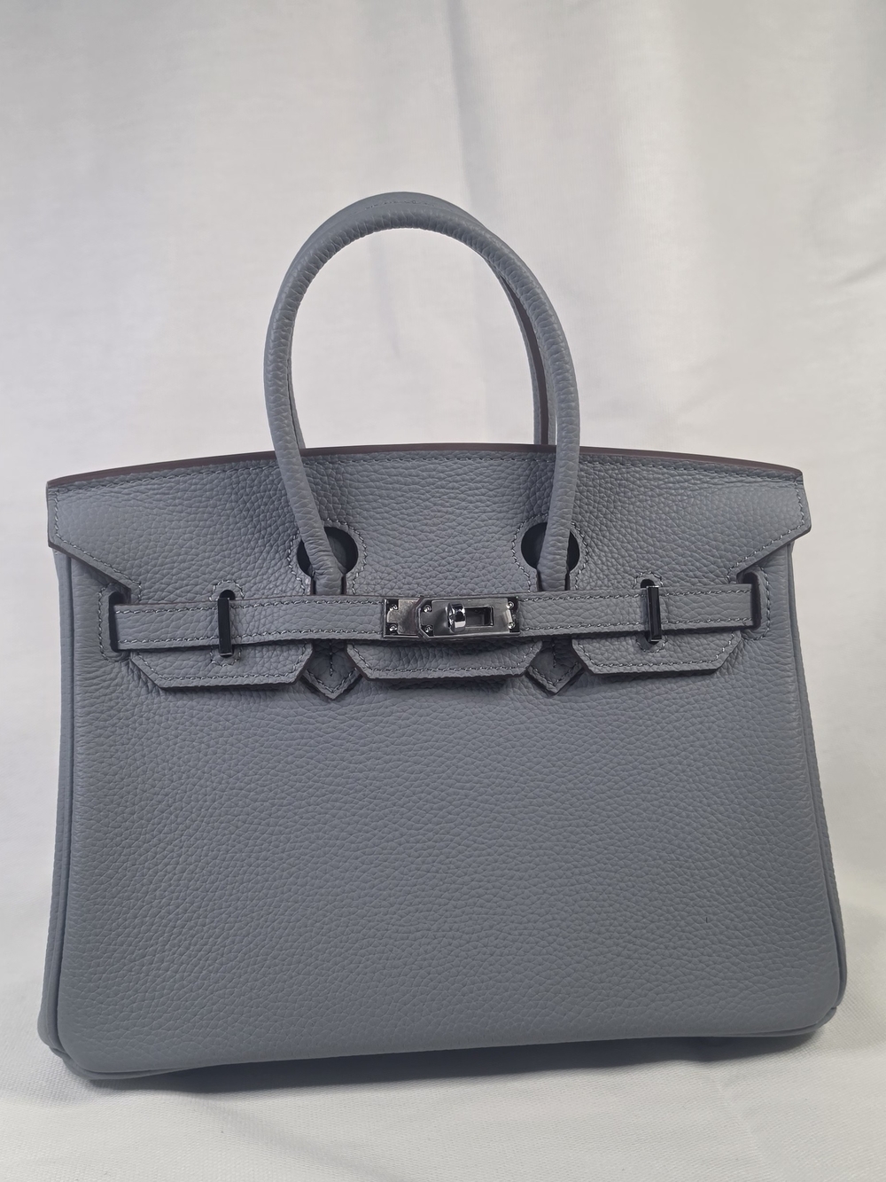 Linen Blue Birkin 25